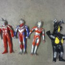 japanese vinyl toys-Ultra 7, Ultraman Tiga, Ultraman Ace & Beltran