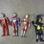 japanese vinyl toys-Ultra 7, Ultraman Tiga, Ultraman Ace & Beltran