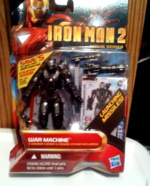 Marvel Universe 3 3/4" iron man 2 Movie War Machine moc