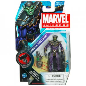 SKRULL SOLDIER Marvel Universe Series 2 Figure #24 2010
