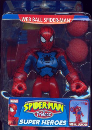 Spider-man and Friends web ball spider-man moc