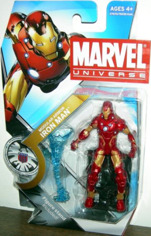 Marvel Universe 3 3/4" Modular Armor IRON MAN moc