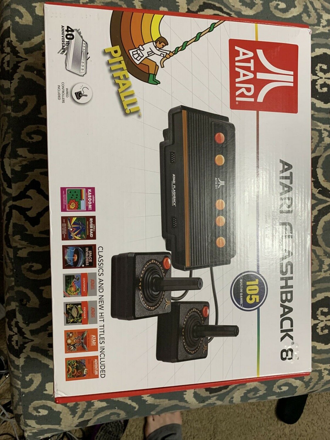 Atari Flashback 8 Classic Console System 105 Preloaded Games Astroids Centipede