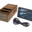 Switronix SX-NP2 - 1 NC-2LJ NP Charger, 2 NP-L60 Li-Ion batteries,