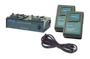 Switronix SX-BK2S - 1 GP-2LSJ, 2 XP-L90S V-Mount