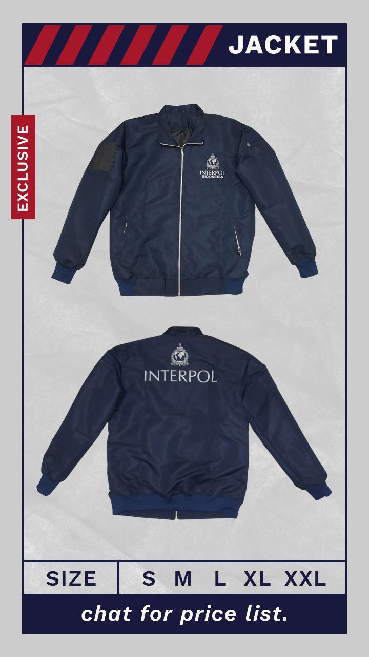 jacket interpol, navy blue