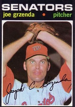 1971 Topps 518 Joe Grzenda
