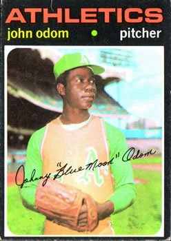 1971 Topps 523 John Odom