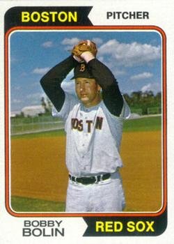 1974 Topps 427 Bobby Bolin