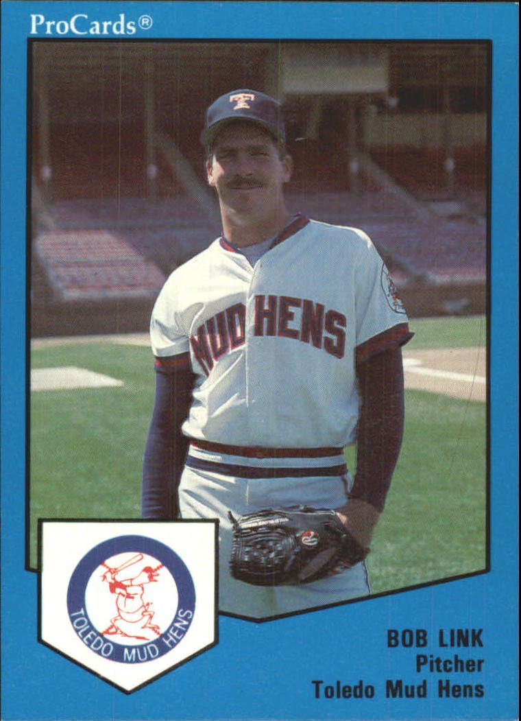 1989 Toledo Mud Hens ProCards 778 Bob Link