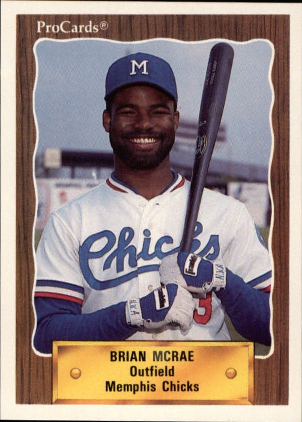 1990 Memphis Chicks ProCards 1022 Brian McRae