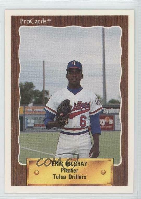 1990 Tulsa Drillers ProCards 1151 Eric McCray