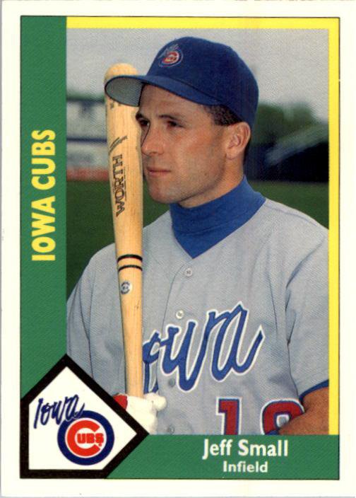 1990 Iowa Cubs CMC 20 Jeff Small