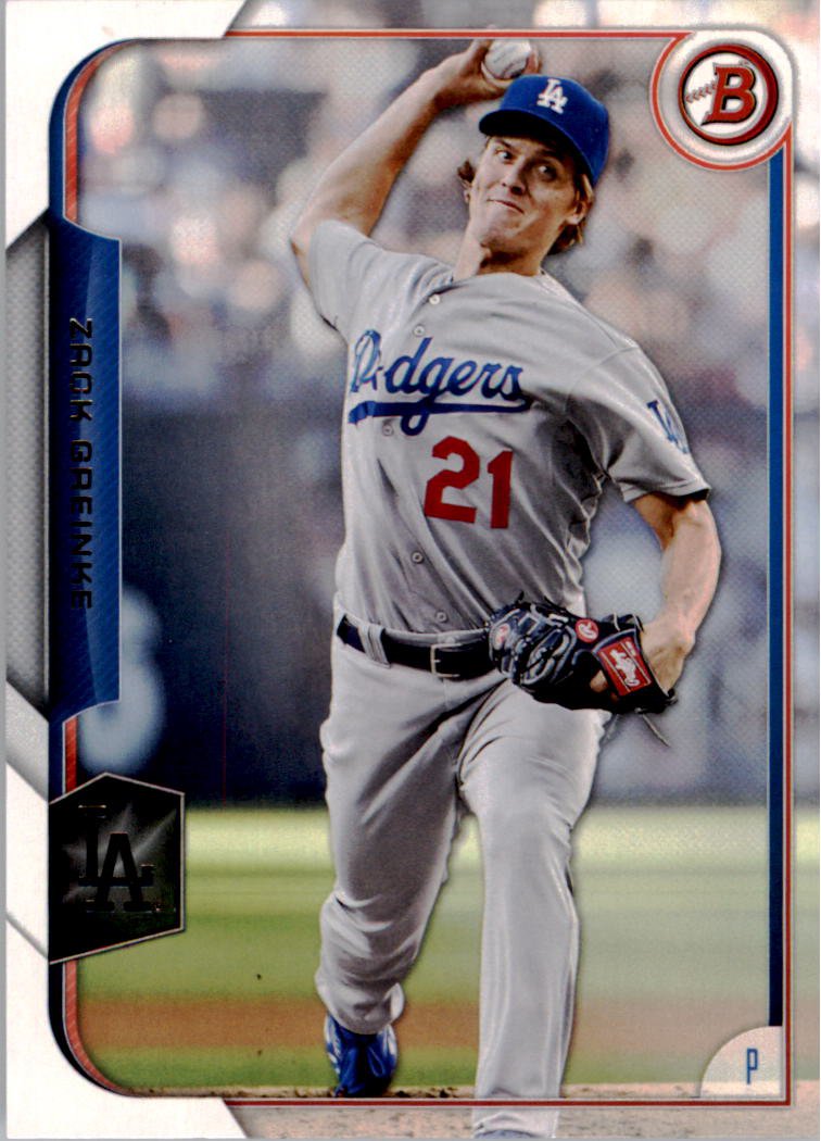 2015 Bowman 15 Zack Greinke