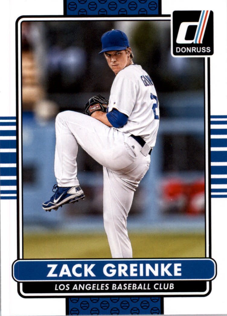 2015 Donruss 108 Zack Greinke