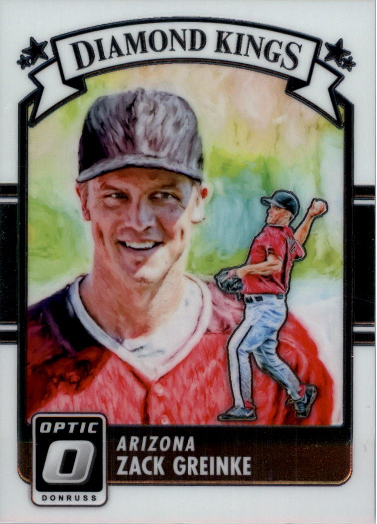 2016 Donruss Optic 1 Zack Greinke DK