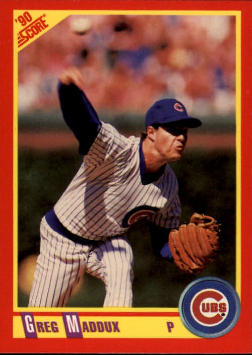 1990 Score 403 Greg Maddux