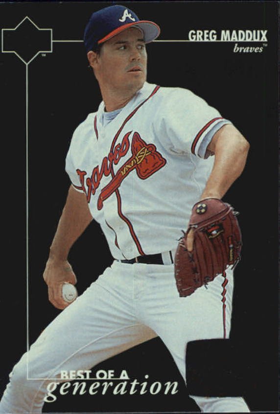 1996 Upper Deck 379 Greg Maddux BG