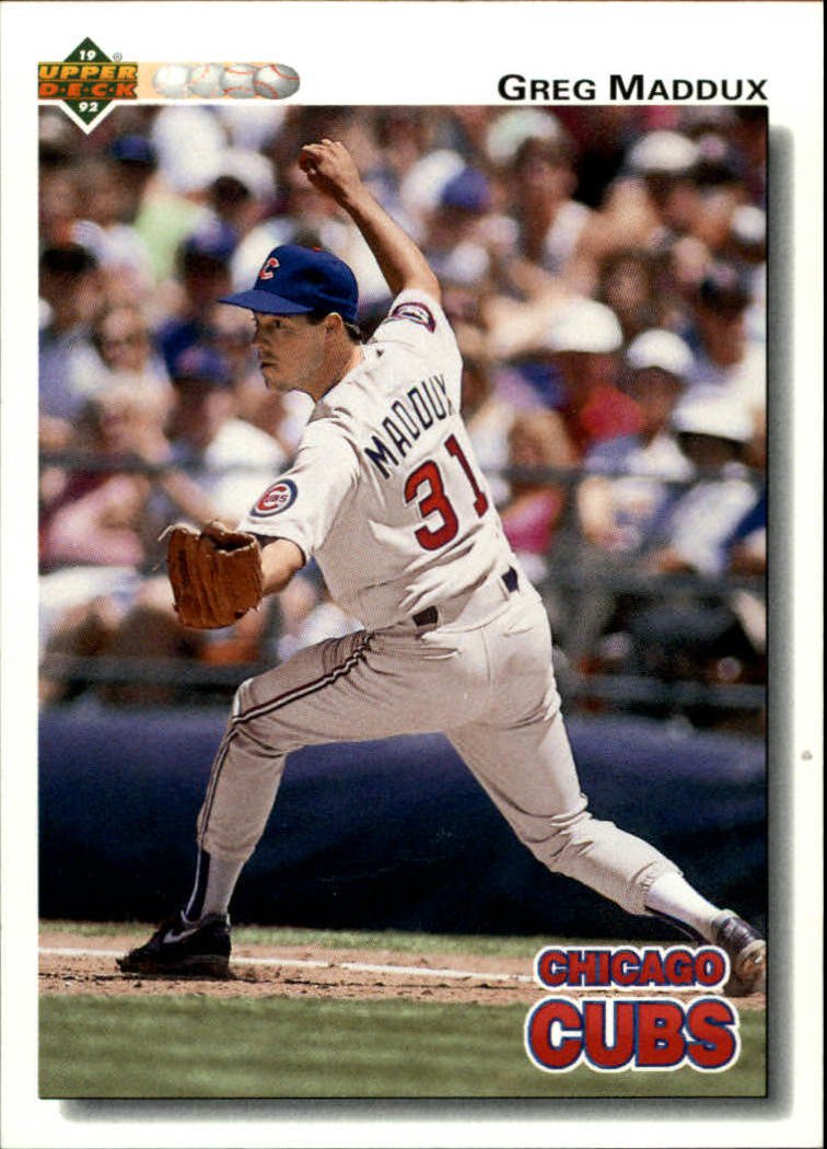 1992 Upper Deck 353 Greg Maddux