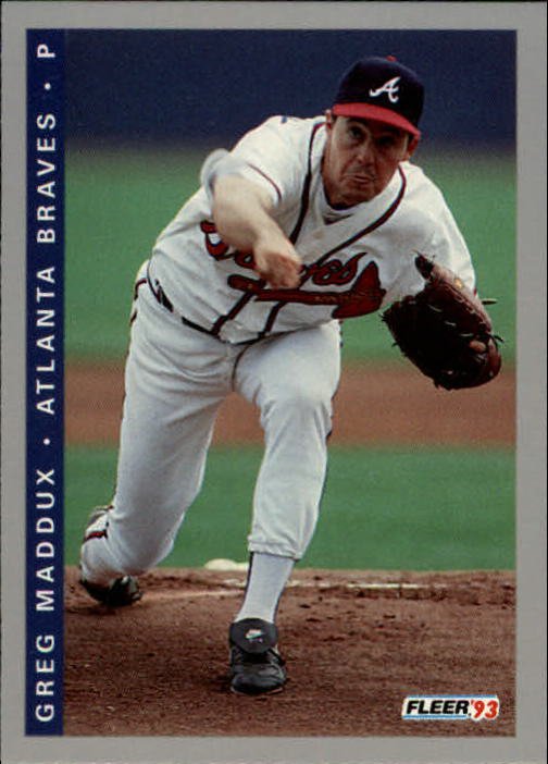 1993 Fleer Final Edition 3 Greg Maddux