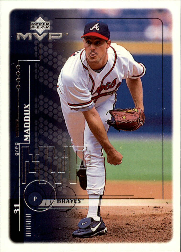 1999 Upper Deck MVP 17 Greg Maddux