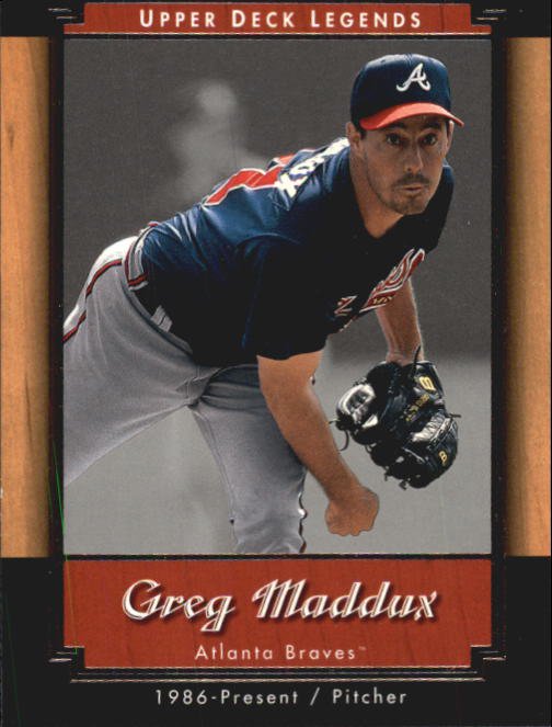 2001 Upper Deck Legends 49 Greg Maddux
