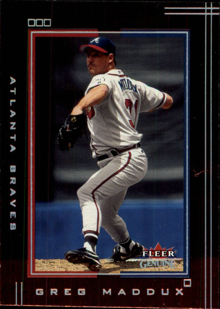 2002 Fleer Genuine 63 Greg Maddux