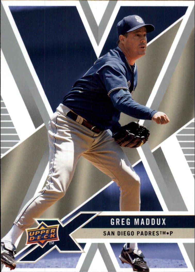 2008 Upper Deck X 83 Greg Maddux