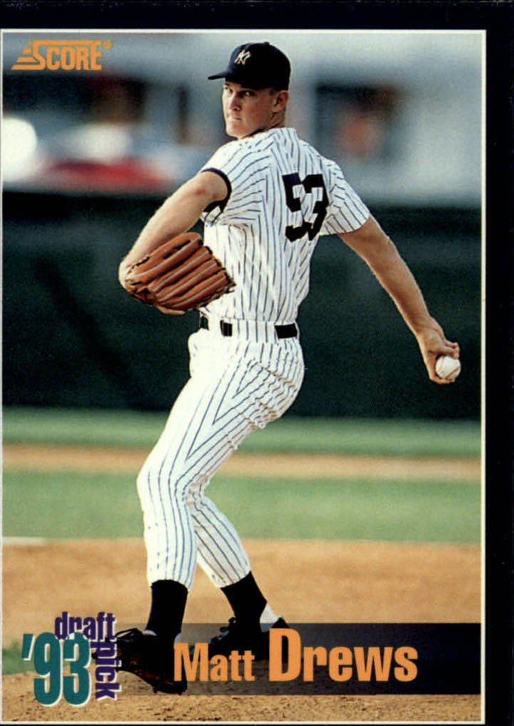 1994 Score 506 Matt Drews RC