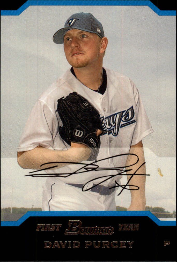 2004 Bowman Draft 116 David Purcey RC