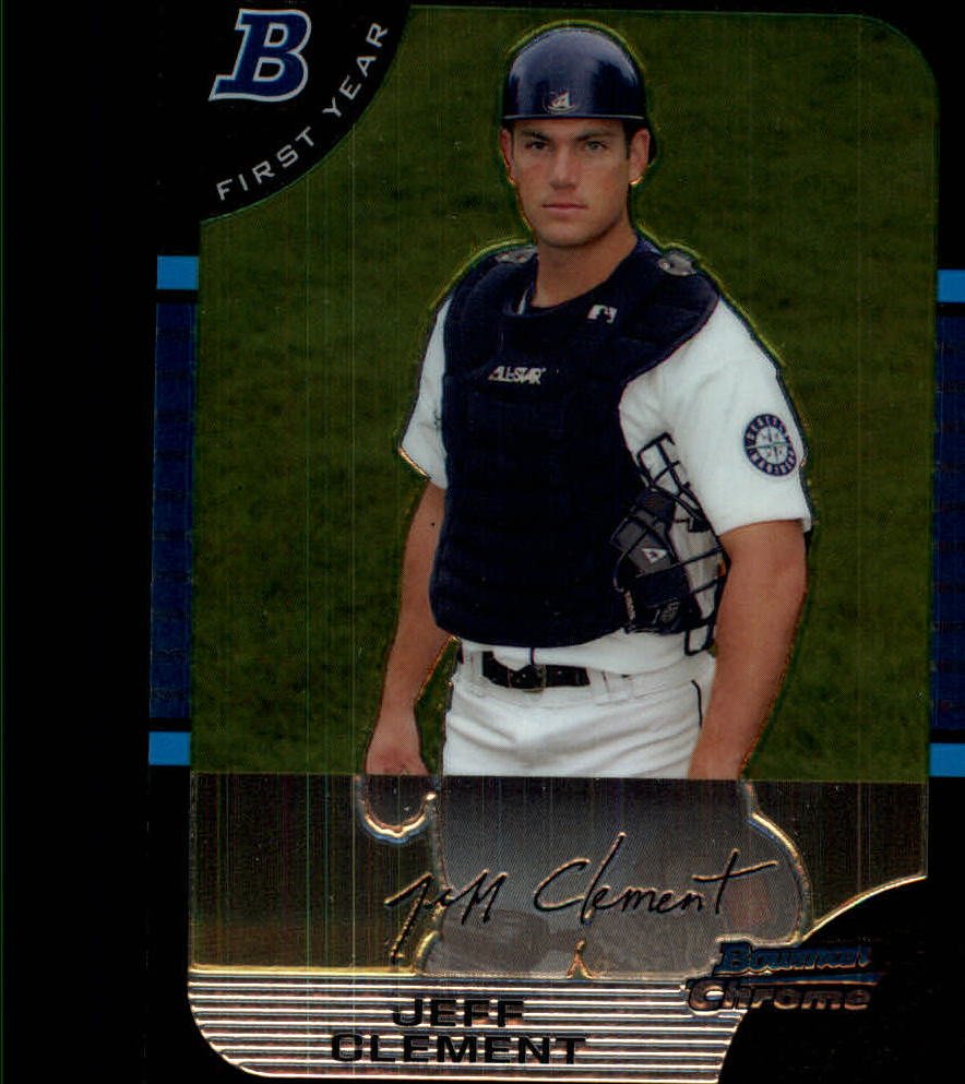 2005 Bowman Chrome Draft 110 Jeff Clement FY RC