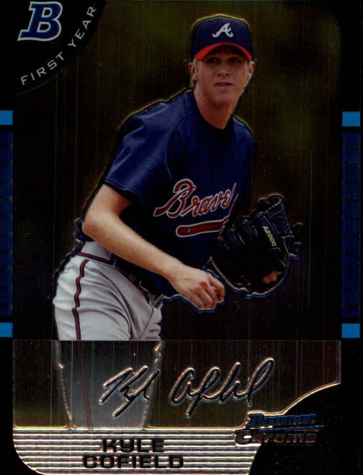 2005 Bowman Chrome Draft 55 Kyle Cofield FY RC