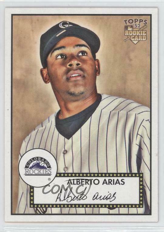2007 Topps 52 82 Alberto Arias RC