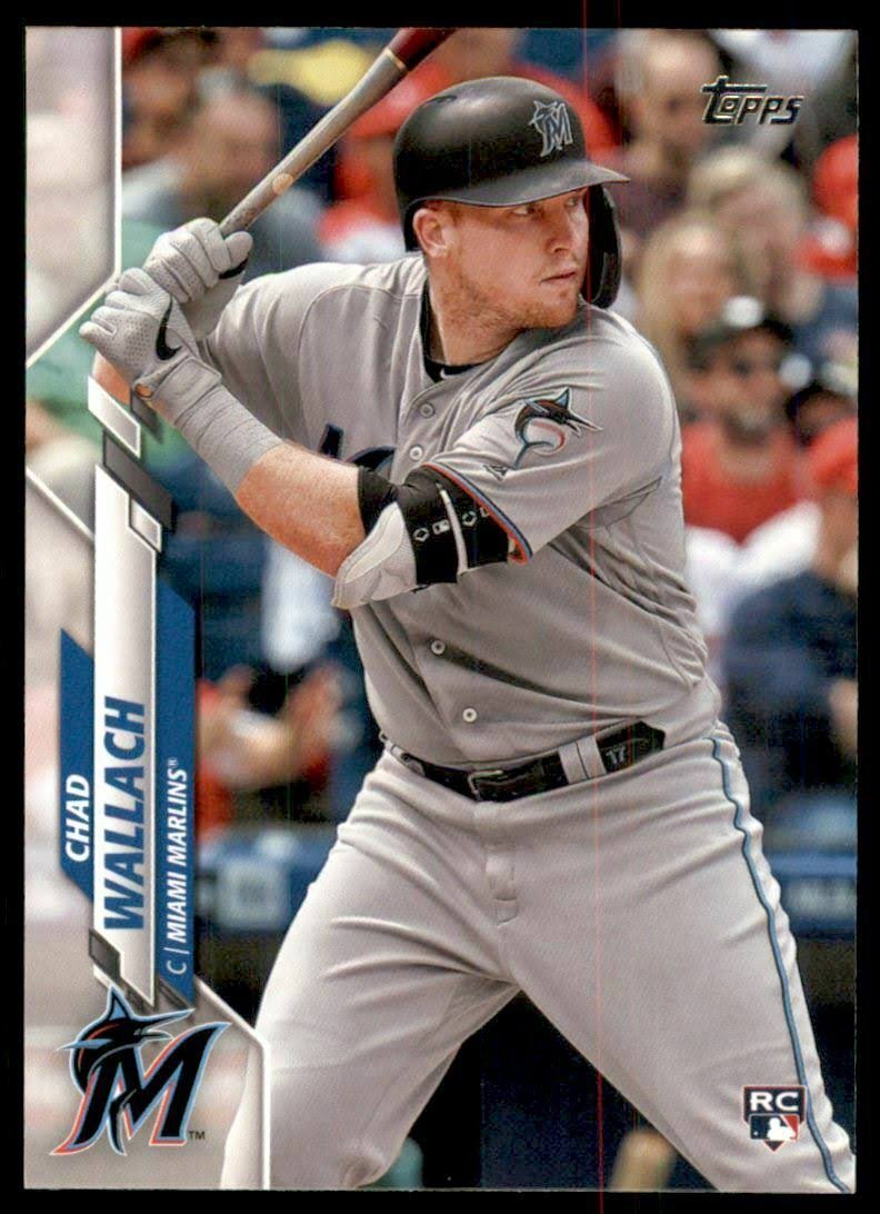 2020 Topps 658 Chad Wallach RC