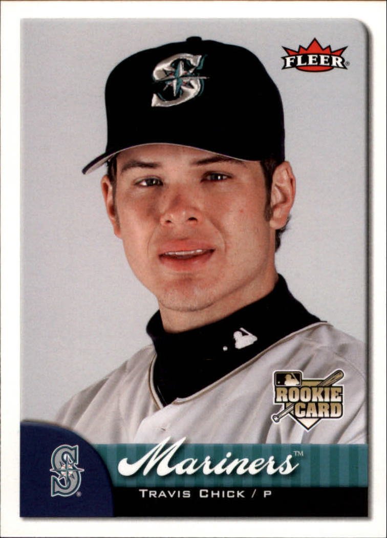 2007 Fleer 361 Travis Chick (RC)