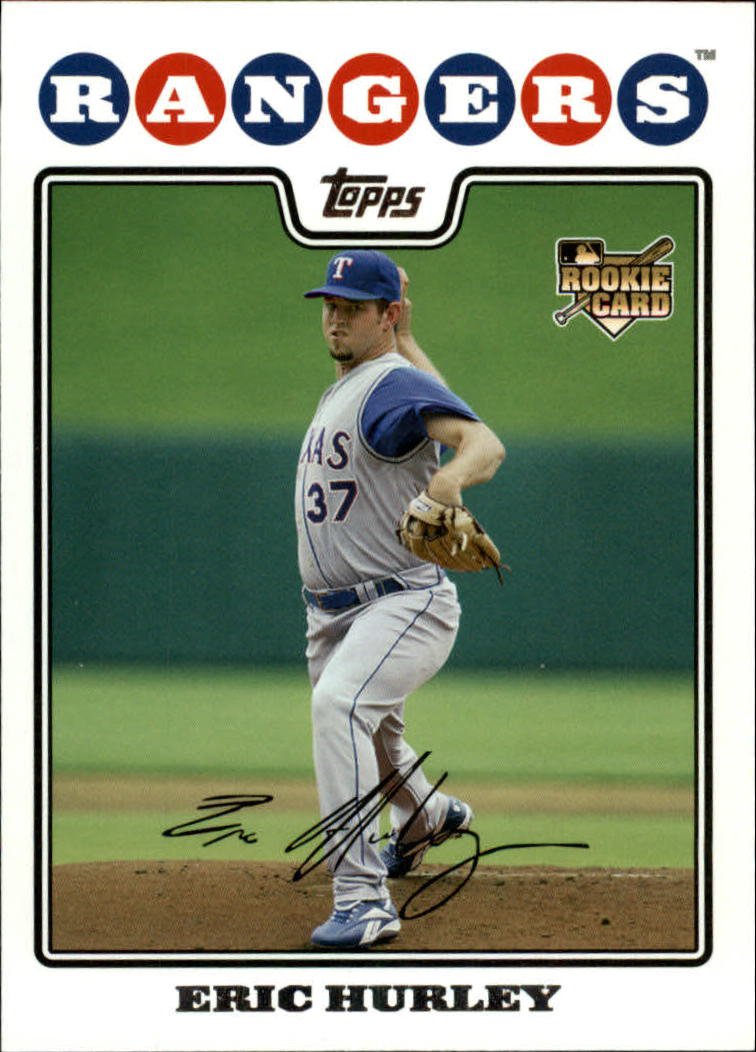 2008 Topps Update UH45 Eric Hurley (RC)