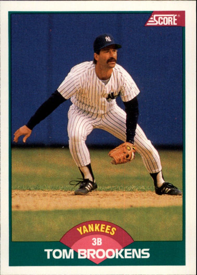 1989 Score Rookie Traded 73T Tom Brookens