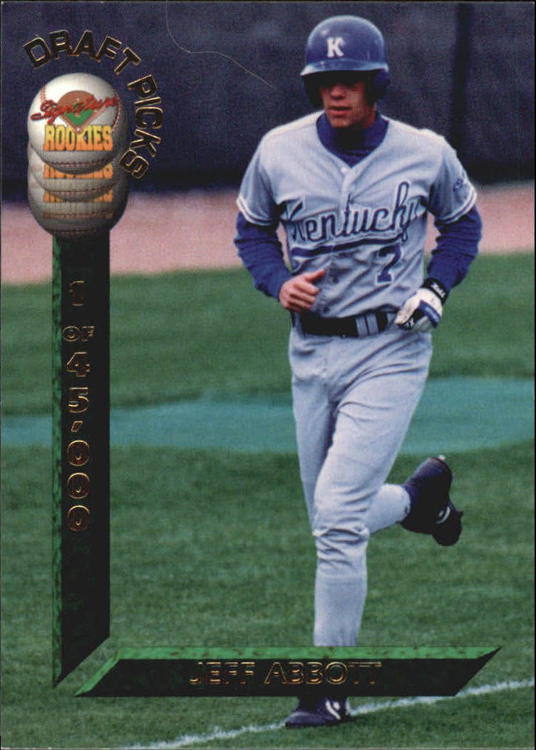 1994 Signature Rookies Draft Picks 81 Jeff Abbott