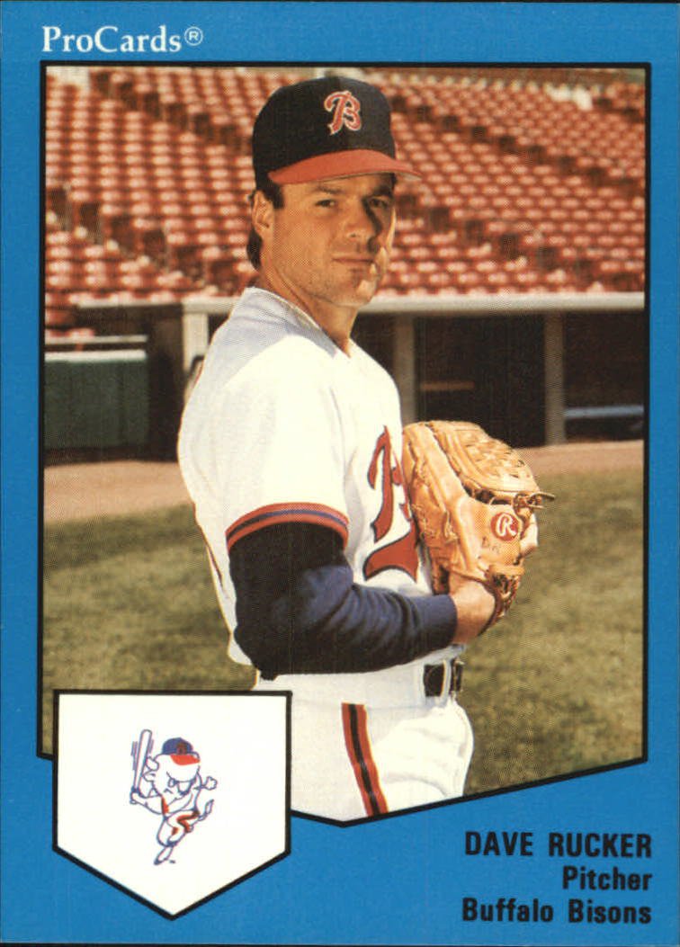 1989 Buffalo Bisons ProCards 1662 Dave Rucker