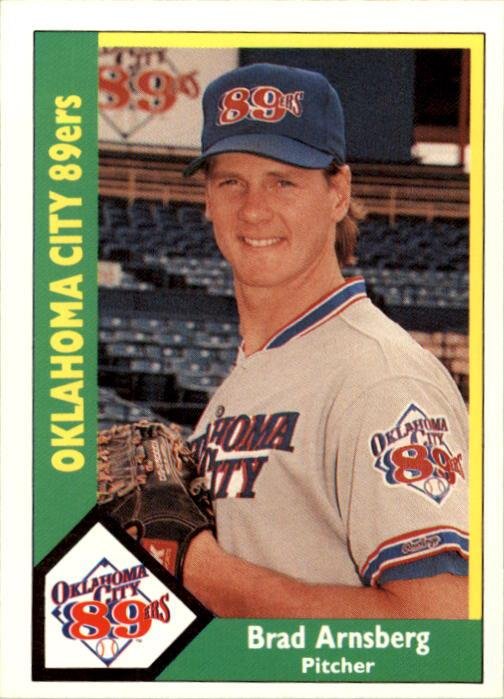 1990 Oklahoma City 89ers CMC 7 Brad Arnsberg