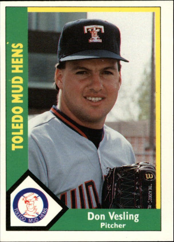 1990 Toledo Mud Hens CMC 1 Don Vesling