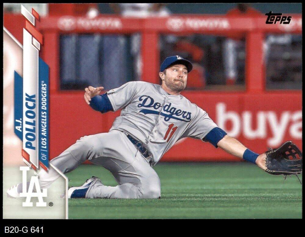 2020 Topps 641 A.J. Pollock