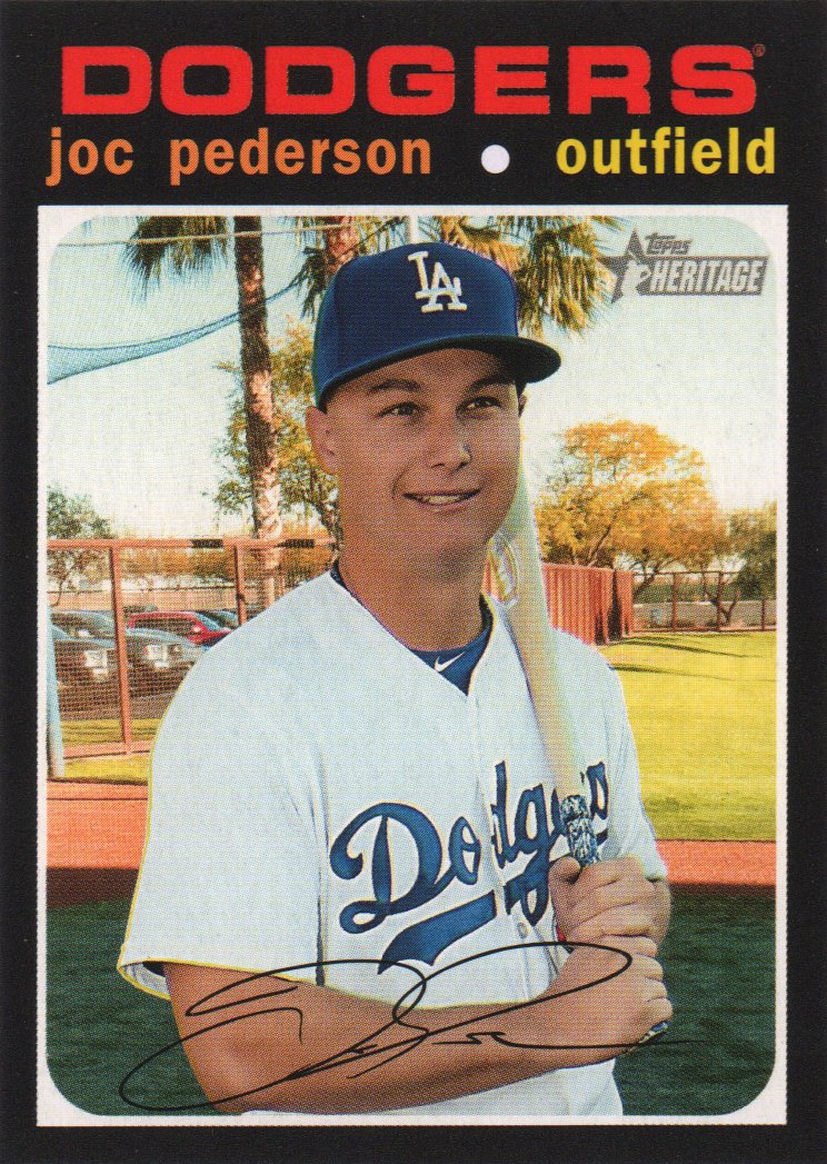 2020 Topps Heritage 224 Joc Pederson
