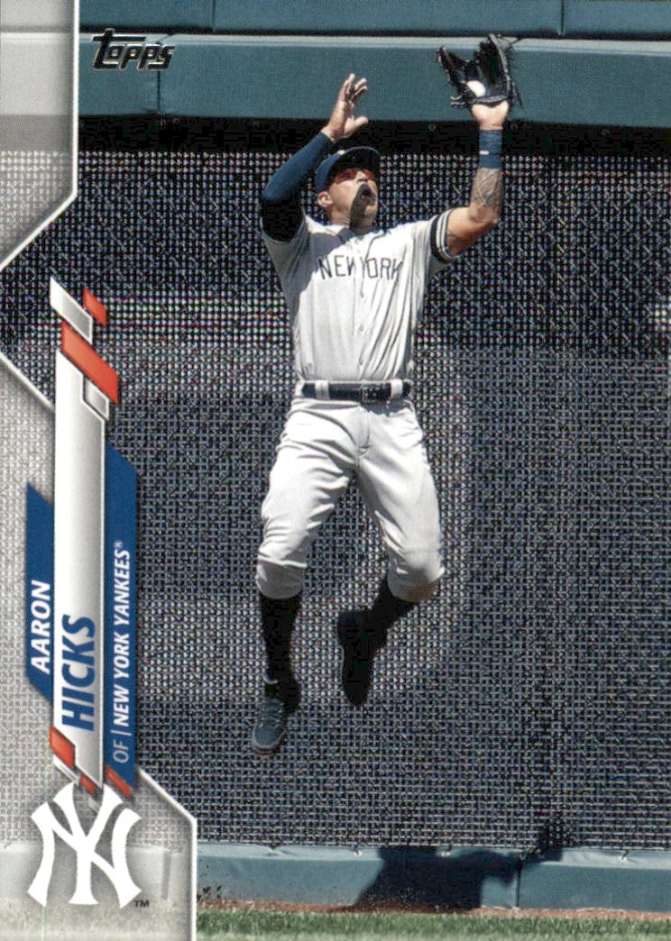 2020 Topps 252 Aaron Hicks