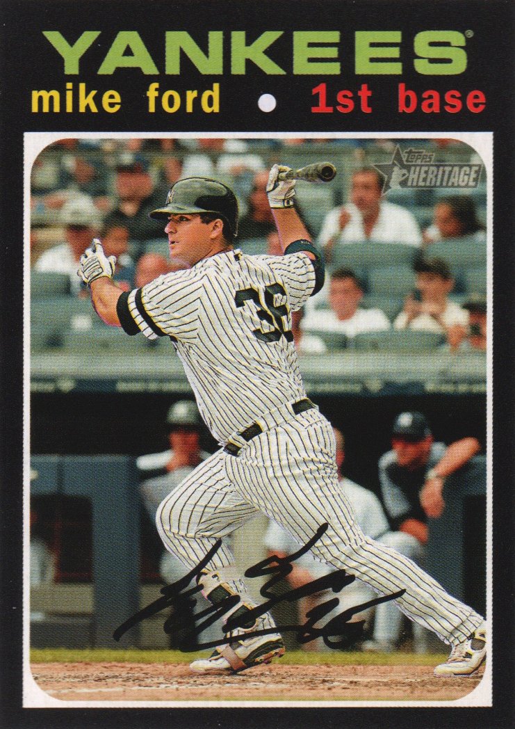 2020 Topps Heritage 358 Mike Ford