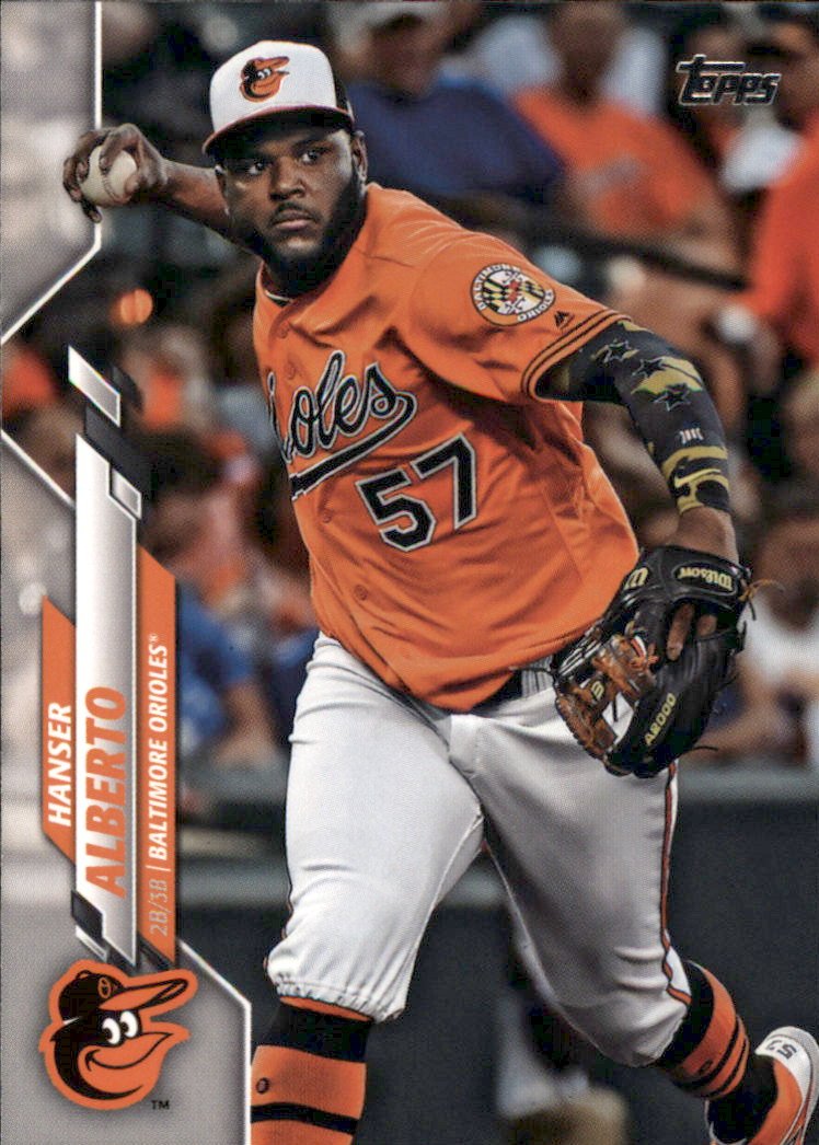 2020 Topps 341 Hanser Alberto