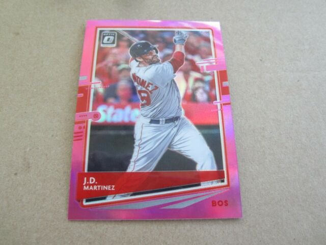 2020 Donruss Optic Pink 178 J.D. Martinez