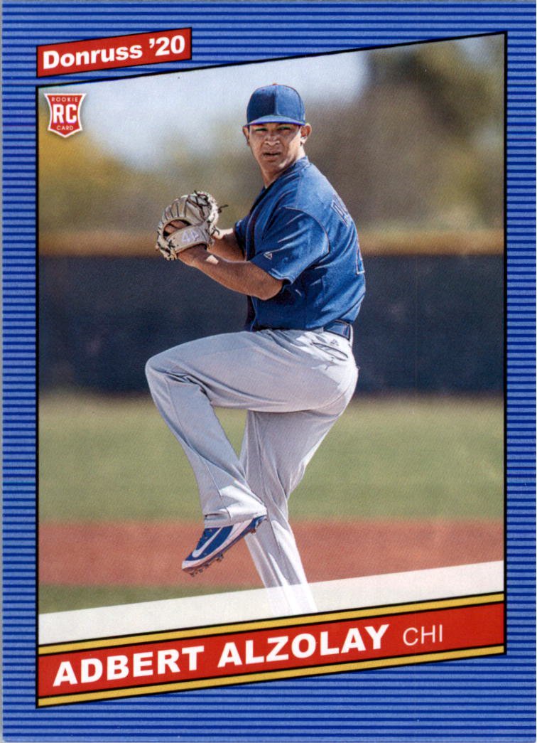 2020 Donruss Variations 258 Adbert Alzolay RETRO