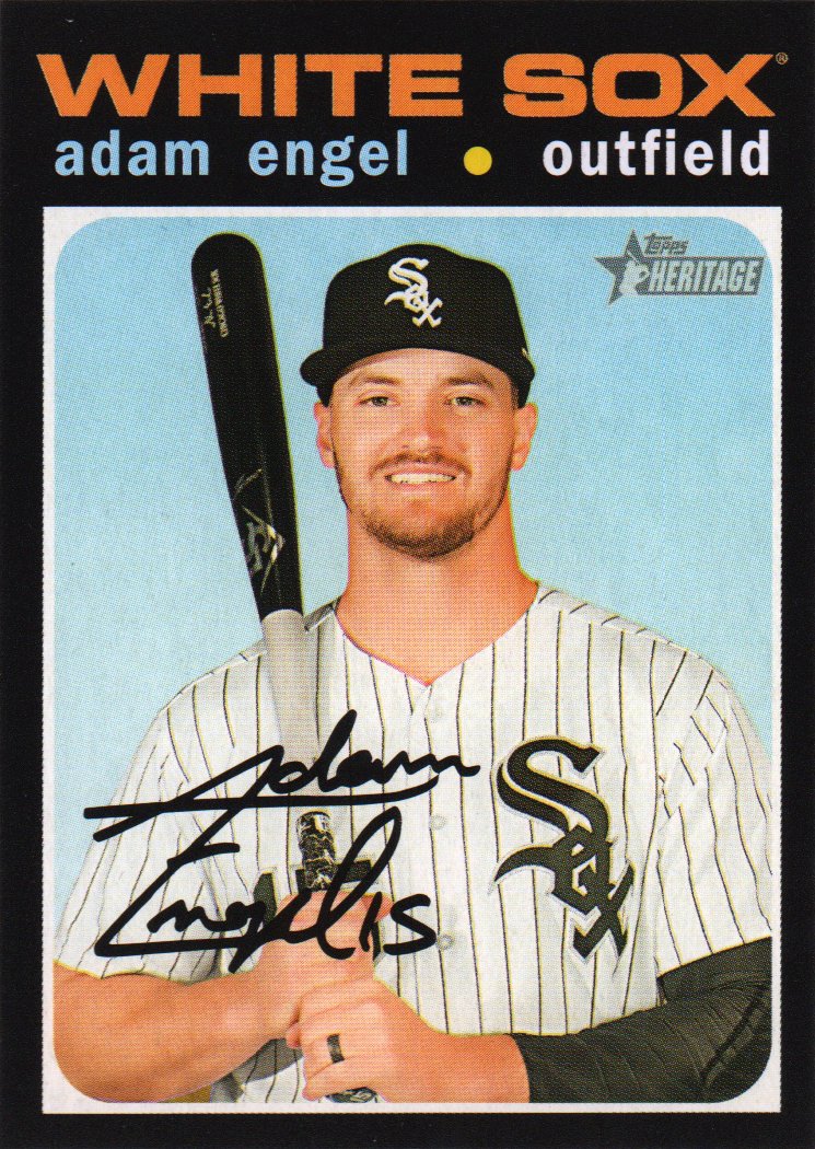 2020 Topps Heritage 46 Adam Engel