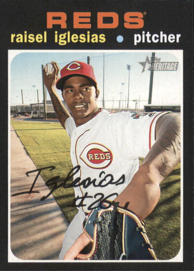 2020 Topps Heritage 270 Raisel Iglesias